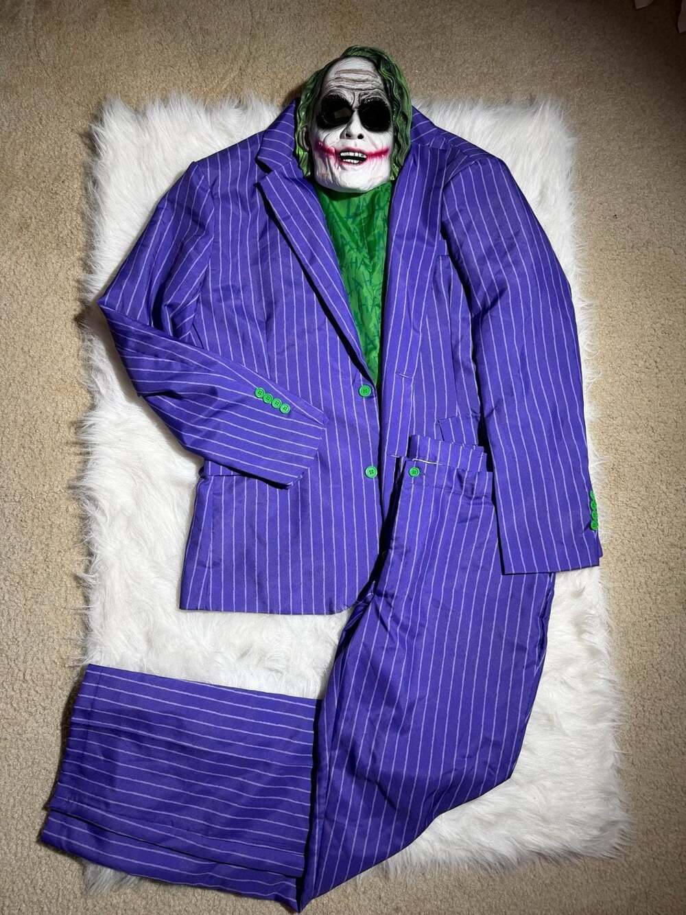 Spirit The Joker Suit And Mask Size XL